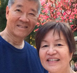 Bernard and Pamela Lum. Link to their story